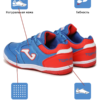 028FE51AA5A64706E06550540090B39E JOMA. Футзальная обувь TOP FLEX TPJS2304IN