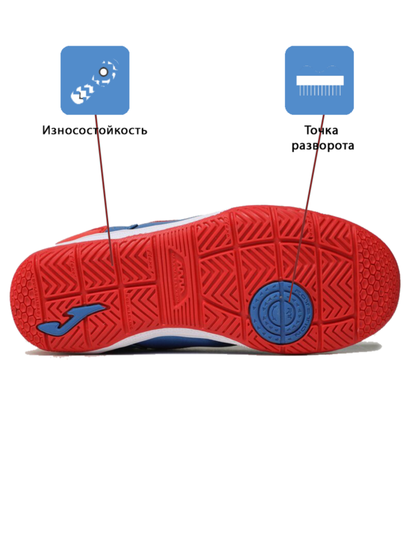 028FE56CF1593CE5E06550540090B39E JOMA. Футзальная обувь TOP FLEX TPJS2304IN