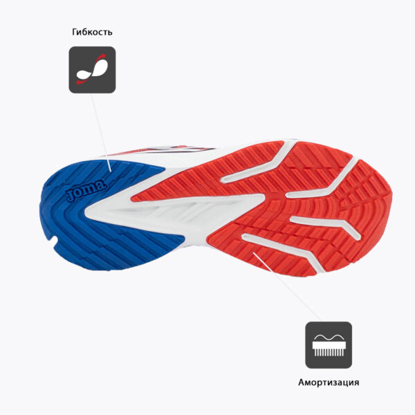 10DF7B2472AC4EF5E06386DE4553BFA3 JOMA. Кроссовки ACTIVE RACTIS2406