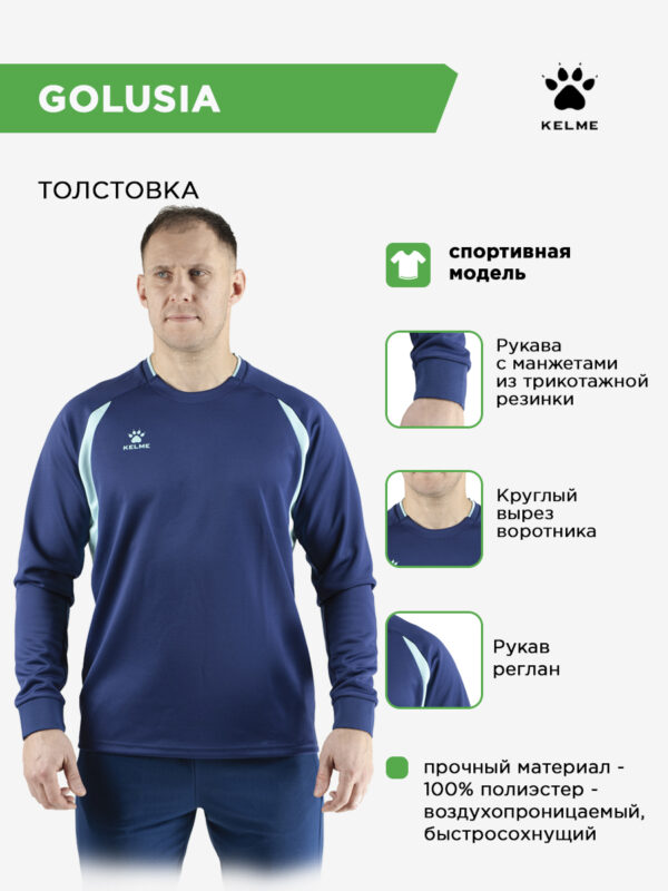 4CE5506ABE69ACDCE063140AA8C02103 Толстовка GOLUSIA 7561TT1072/7561TT3072.416