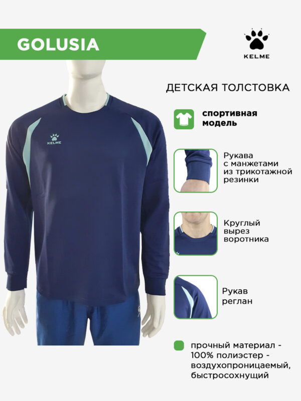 4CE5583D1B7BAD34E063140AA8C0AD65 Толстовка GOLUSIA 7561TT1072/7561TT3072.416