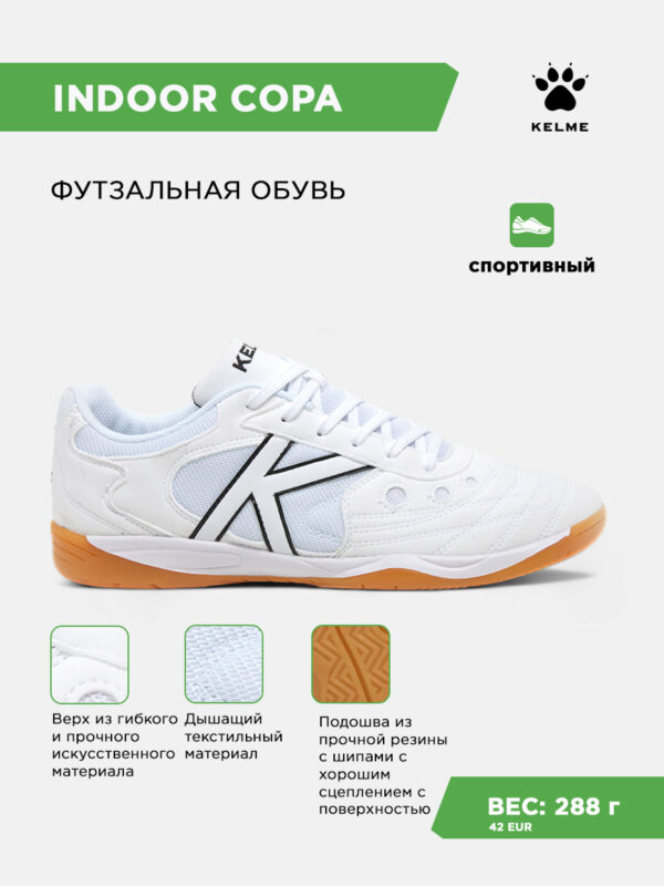 4D2734486A6FA54BE063140AA8C0A2AD Футзальная обувь INDOOR COPA 55257-6