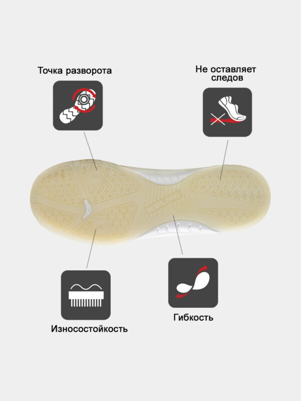 53BB8FE23B575457E063140AA8C0EBBC Футзальная обувь ELITE 55904-577
