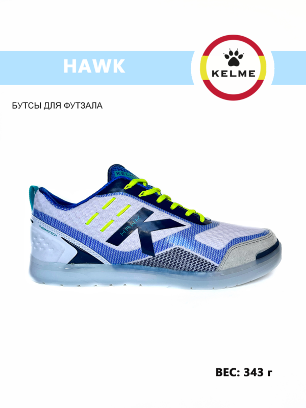 FD63E4257BE12A46E05550540090B39E Футзальная обувь HAWK 55434-172